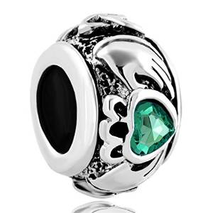 Pandora Friendship and Love Celtic Claddagh Charm actual image