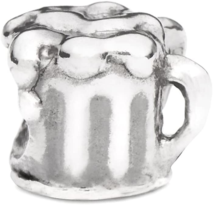 Pandora Petite Beer Mug Silver Charm actual image