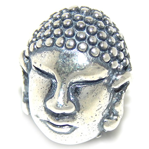 Pandora Bone Buddha Head Charm actual image