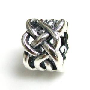Pandora July Birthstone With Weave Knots Round Charm