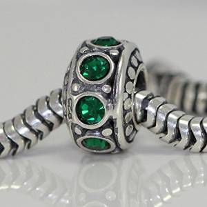Pandora May Birthstone Emerald Bead actual image