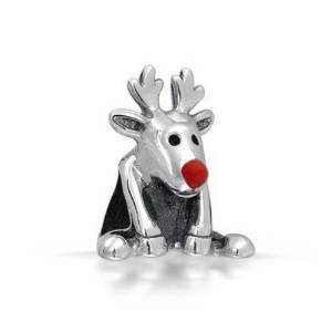 Pandora Rudolph Red Nose Reindeer Charm